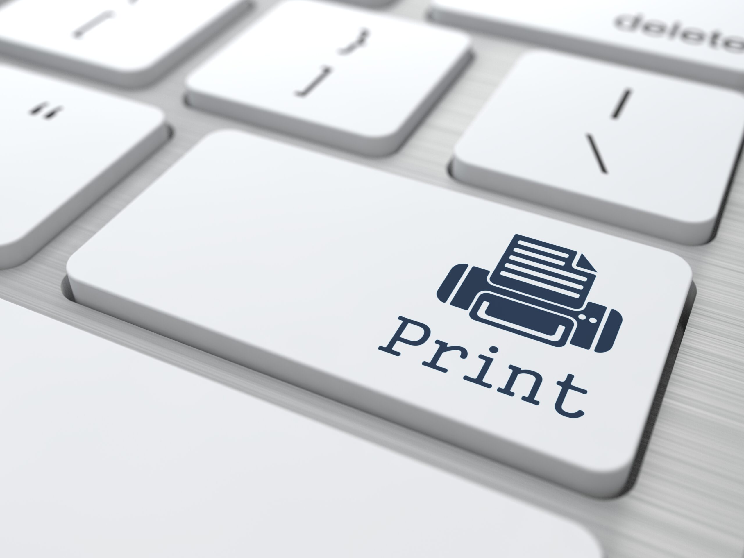 Gray,Button,"print",On,Modern,Computer,Keyboard.
