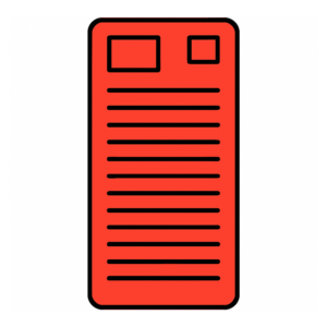 9x4 rack card
